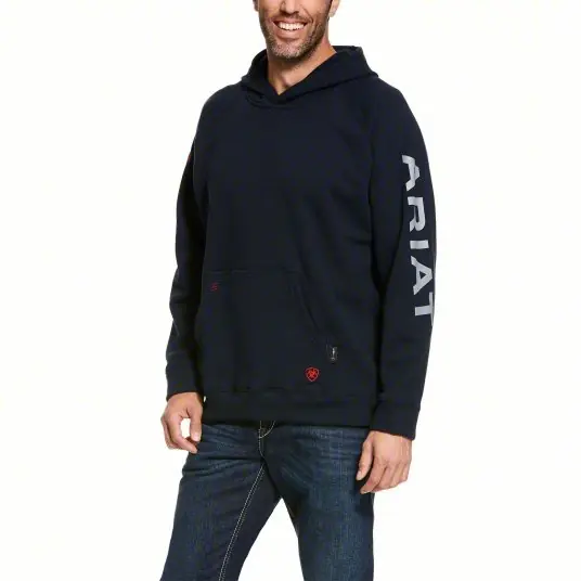 Ariat 10027922 FR Pullover Inherent Hoodie 28 cal/sq cm ATPV, Men‘s, L, Tall, DuraStretch™, Pullover, Hoodie