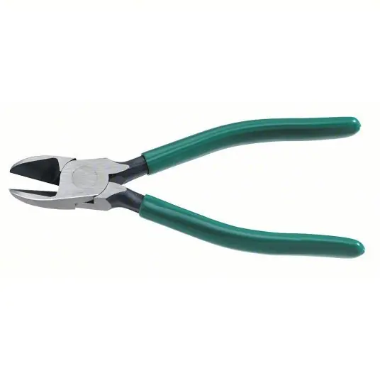 SK 16107 6 1/4 in Diagonal Cutting Plier Flush Cut Uninsulated