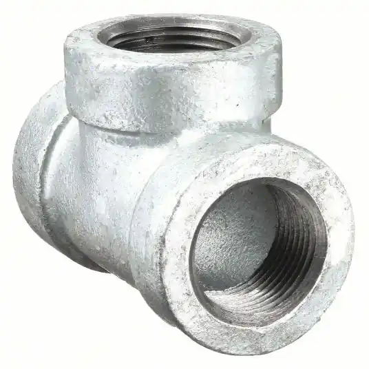 KVM Tools KV1LBL9 3/4" FNPT Galvanized Tee