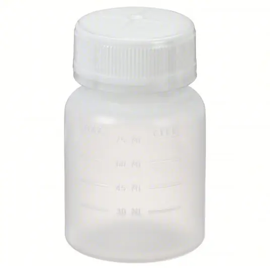 Ability One 6640-01-681-3575 Jar HPDE, 2.5 fl oz Capacity, 75 mL, 49mm Dia, Round PK120