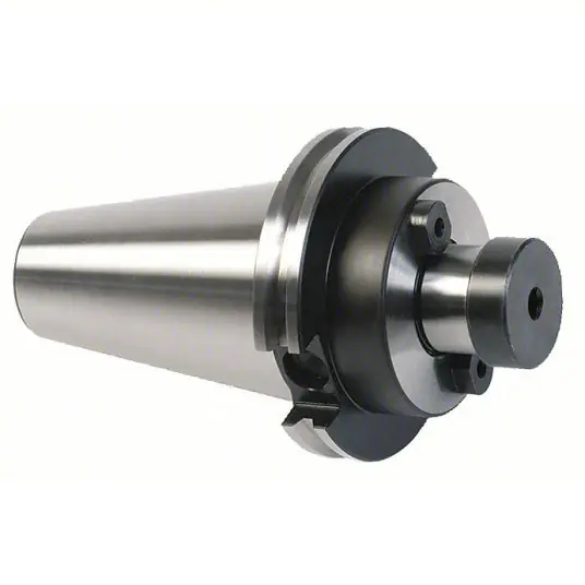 Parlec C40-75SM2 Shell Mill Holder CV40 Taper Size, 3/4 in Pilot Dia., 1-1/2 in Projection, High Speed Steel