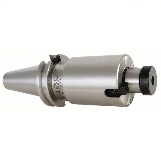 Techniks 22711 Shell Mill Holder CV40 Taper Size, 3/4 in Pilot Dia., 1.3700 in Projection