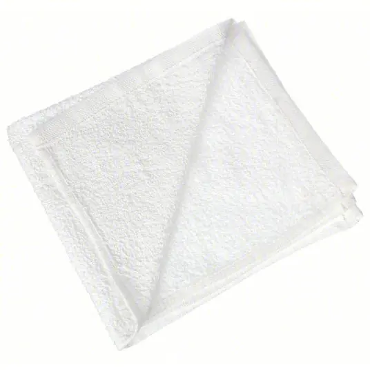 KVM Tools G412025PC Cloth Rag Terry Cloth, New, White, Varies, 25 lb Wt