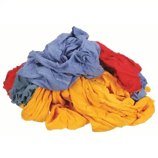 KVM Tools G440025PC Cloth Rag T-Shirt, New, Assorted, Varies, 25 lb Wt