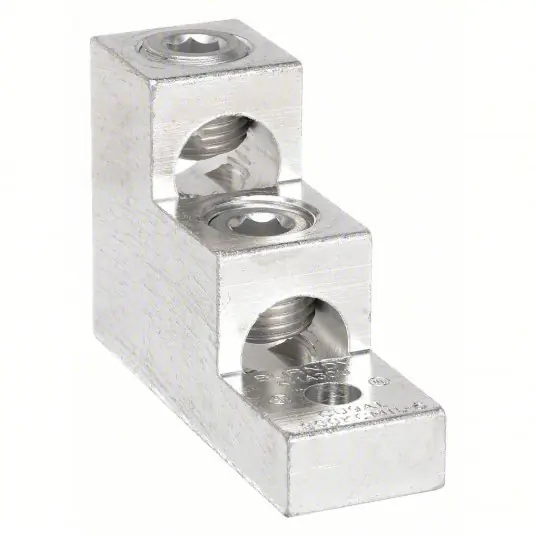 Burndy K11A30U Mechanical Connector 2 Conductors, Aluminum, 5/16 in Stud Size