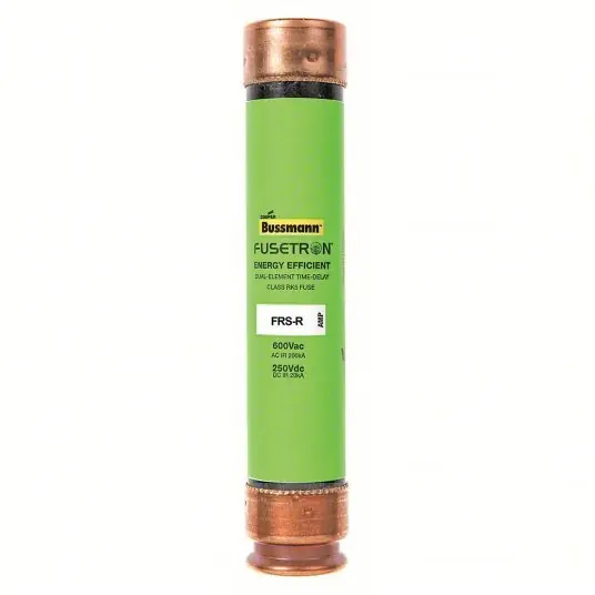 Bussmann FRS-R-30 Fuse 30 A, 600V AC, 5 in L x 13/16 in dia Fuse Size, Cylindrical Body, FRS-R