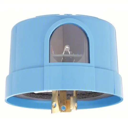Tork 5237-UL Photocontrol 120 to 277V AC, 1,000 W Max. Watt, 8.3 A Max. Incandescent Amps, 1.5, 1.5, Turn-Lock