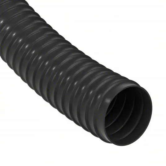 Hubbell B2050 Liquid-Tight Flex Plastic Conduit 1/2 in Trade Size, Black, 100 ft Nominal Lg, B