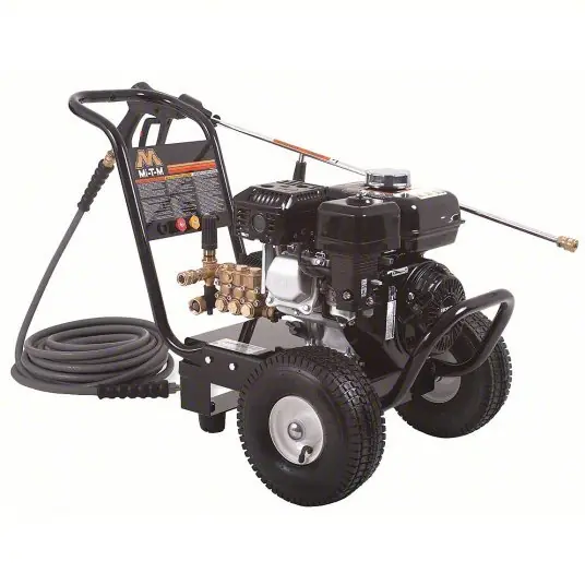 MI-T-M GC-3000-0MHB Pressure Washer 3,000 psi Op Pressure, Cold, 6.5 hp HP, 2.4 gpm Pressure Washer Flow Rate