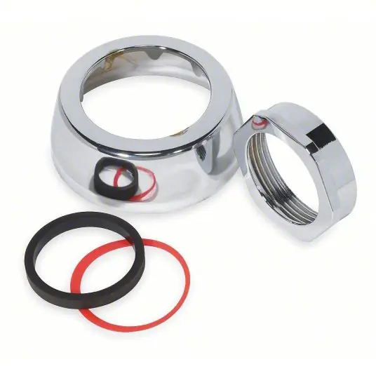 Sloan F5AT Spud Coupling Assembly Fits Sloan Brand, For Royal(R), 1 1/2 in Size, Brass