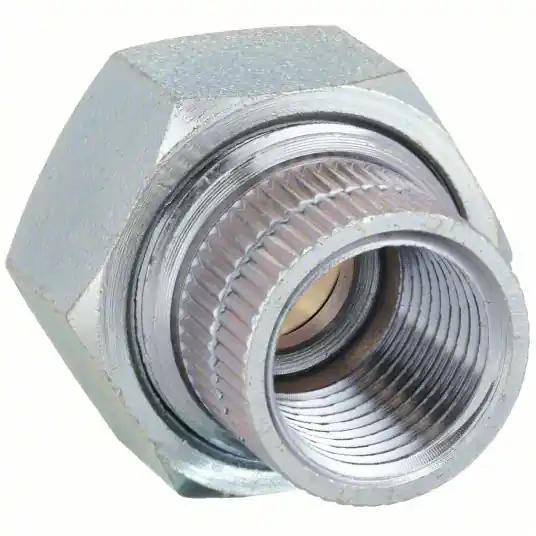 KVM Tools KV2TEZ9 Hex Reducing Coupling 1/2 in x 1/2 in Fitting Pipe Size, Nylon
