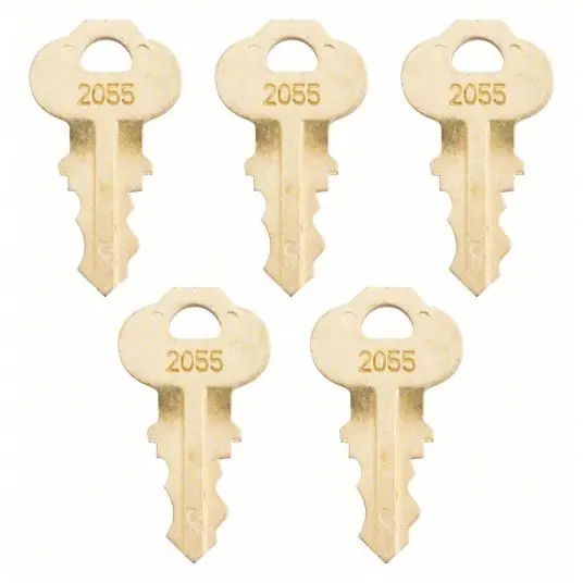 Bradley P15-398 Keys, Bradley Washroom Accessories, PK5