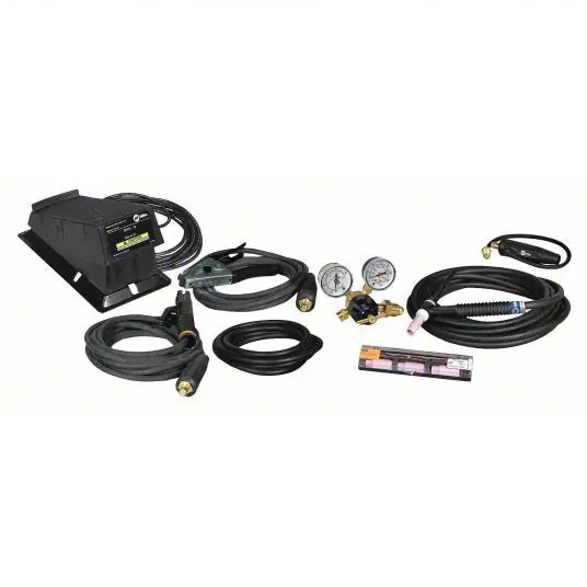 Miller 301309 TIG/Stick Contractor‘s Kit Air-Cooled, A-150, 25 ft, Rubber, 1-Piece, 17