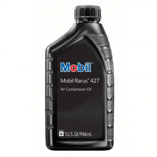 Mobil 123001 Non-Detergent Compressor Oil 1 qt, Bottle, 30 SAE Grade, 100 ISO Viscosity Grade PK6