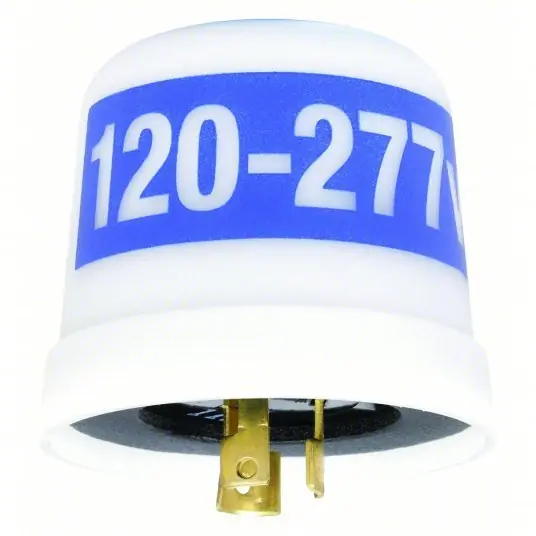 Intermatic LC4536C Photocontrol 120 to 277V AC, 2,300 W Max. Watt, 15 A Max. Incandescent Amps, 0.5, 15, Locking