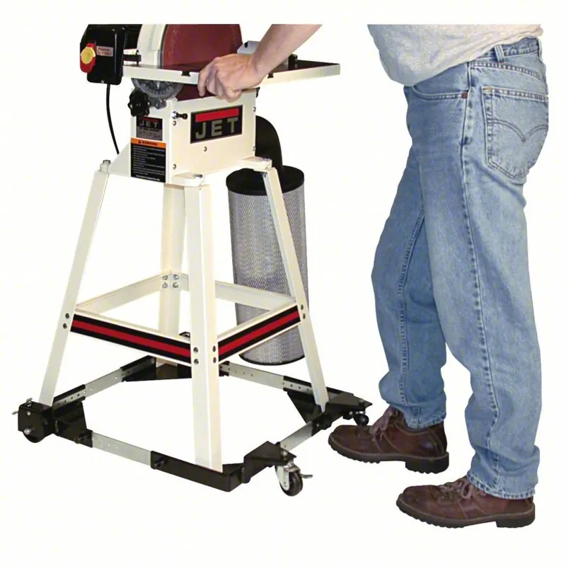 JET 708118 Machine Base 28 in Max. Lg, 28 in Max. Dp, 600 lb Wt Capacity, Adj