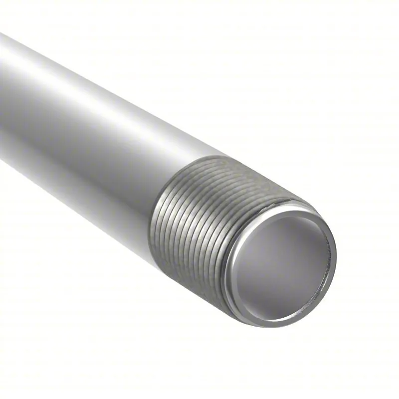 Calbrite S44010CT00 Metallic Conduit (RMC), Heavy-Wall RMC, 4 in Trade Size, 10 ft Lg, 304 SS