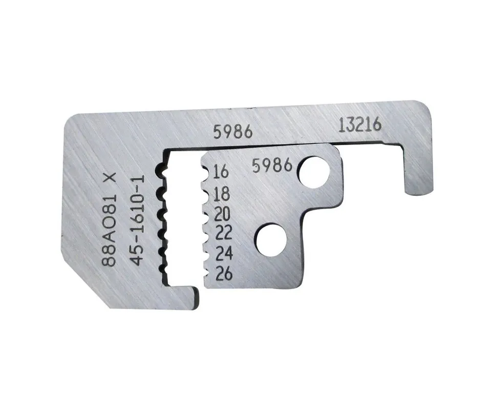 Ideal 45-1610-1 Replacement Wire Stripper Blade Set 16-26 AWG