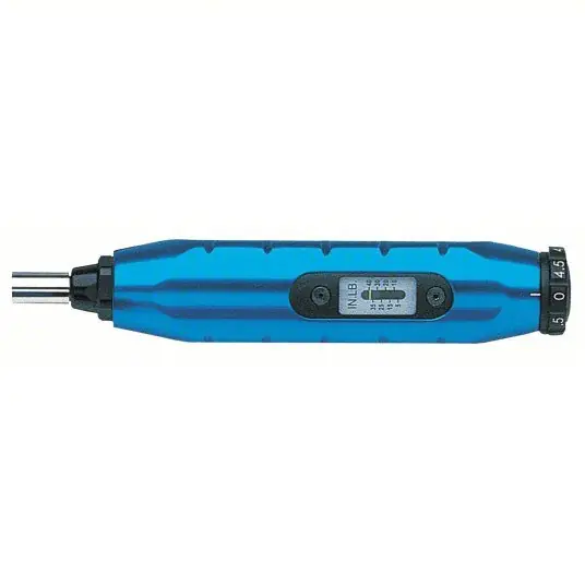 CDI 151SM Torque Screwdriver 1/4 in Tip Size, 0.2 in-lb Primary Scale Increments, 3 to 15 in-lb
