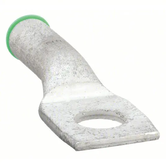 Burndy YA4CA6 One-Hole Lug Compression Connector 4 AWG Max Wire Size, 3/8 in Stud Size, HYLUG