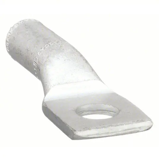 Burndy YA2CA3 One-Hole Lug Compression Connector 2 AWG Max Wire Size, 3/8 in Stud Size, HYLUG