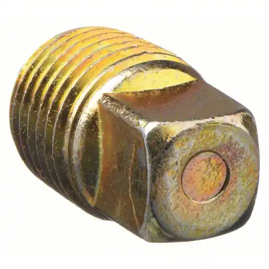 KVM Tools 4034031 Magnetic Square Head Plug Steel, 3/8 in Fitting Pipe Size, Male NPT, 1 in Lg