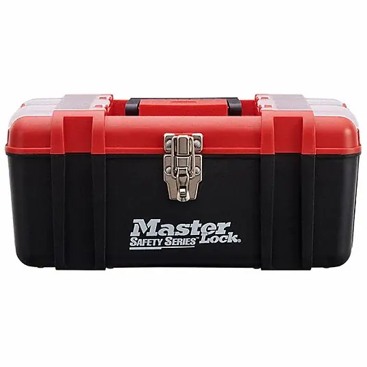 Master Lock 1457E410KA Portable Lockout Kit Electrical, Keyed Alike Padlocks