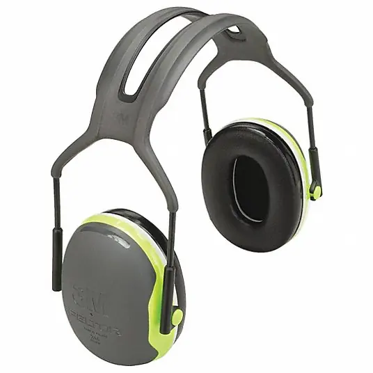 3M Peltor X4A Over-the-Head Earmuff, Passive, 27 dB NRR, Dielectric, Electrically Insulated