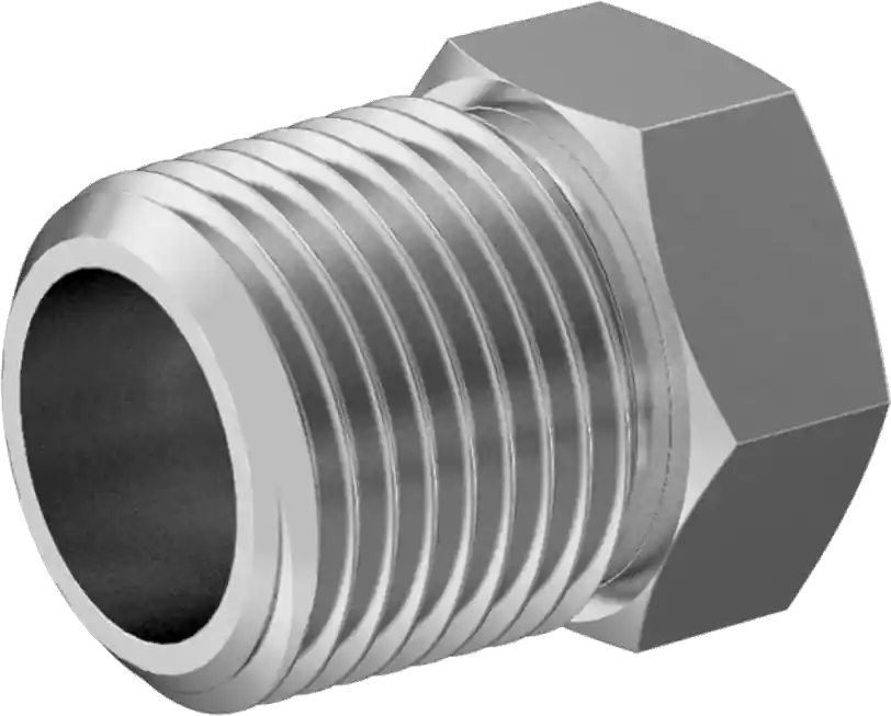McMaster 48805K528 Precision Extreme-Pressure 316 Stainless Steel Fitting Bushing Reducing Adapter, 1/2 Male x 3/8 Female NPT