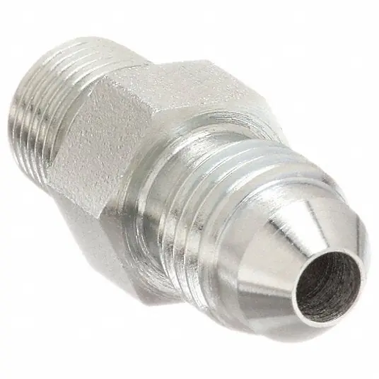 Weatherhead C5255X8X8 Hydraulic Hose Adapter 1/2 in x 1/2 in Fitting Size, Male x Male, NPTF x JIC, Rigid, Straight