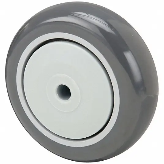 Albion XA0302806 Caster Wheel 3 in Wheel Dia., 1 1/4 in Wheel Wd, Polyurethane, 300 lb Load Rating
