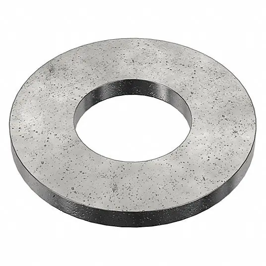 Fabory U38403.062.0001 Flat Washer Case Hardened, Black Oxide, Steel, 5/8 in Screw Sz, 0.651 in In Dia, 25 PK