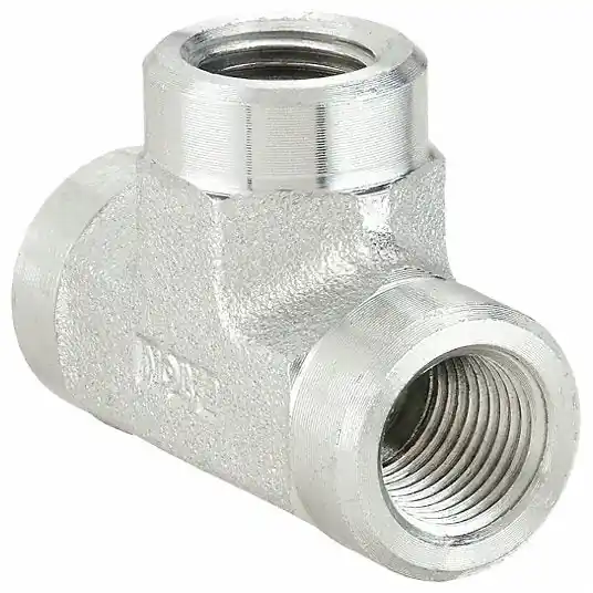 Aeroquip 2090-8-8S Hydraulic Hose Adapter 1/2 in x 1/2 in x 1/2 in Fitting Size, Female x Female x Female, Rigid, Tee