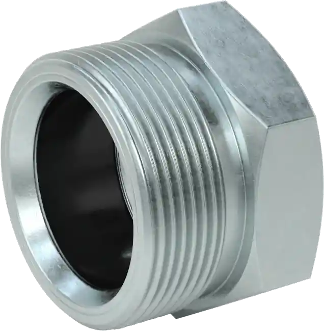 McMaster 5360K81 Hex Bushing for 2" for Hose ID Interlocking-Clamp Hose Adapter for Steam