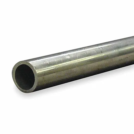 USA Industrials ZUSA-HTM-121 Tubing Seamless, 316 Stainless Steel, 1 1/2 in Outside Dia, 1.26 in Inside Dia, 6 ft Overall Lg