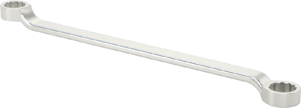 McMaster 5459A21 Deep-Offset Box Wrench, 5/8" x 11/16" Size, 10-3/8" Overall Length
