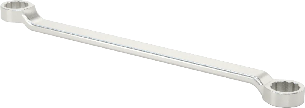 McMaster 5459A35 Deep-Offset Box Wrench, 15/16" x 1" Size, 14-1/4" Overall Length