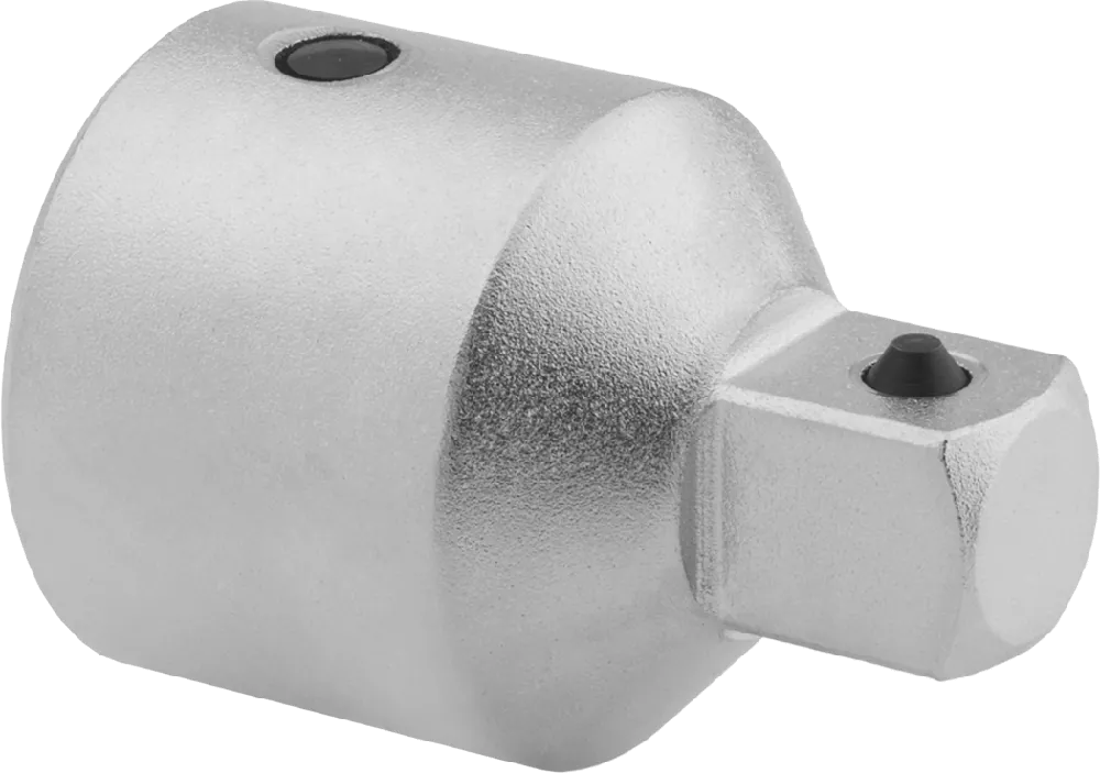 McMaster 5525A22 1" Female x 3/4" Male Square Drive Adapter, Chrome Plated