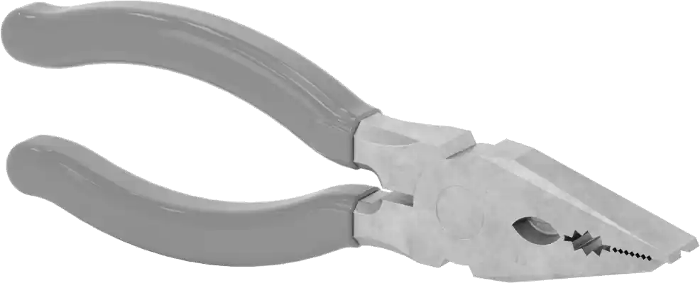 McMaster 1064N11 Roller Chain Spring Clip Removal Plier, 1-1/4" Maximum Jaw Capacity