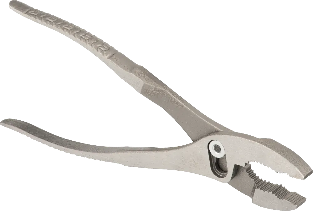 McMaster 5624A2 Slip-Joint Pliers, with Combination Jaws and Plain Grip, 8" Overall Length