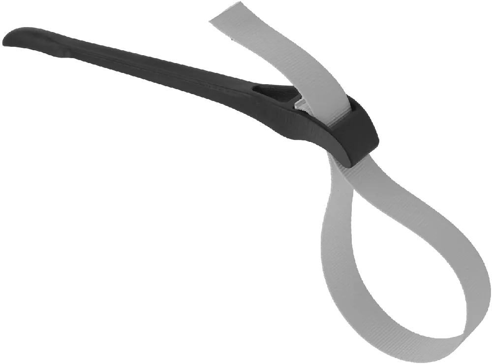 McMaster 5378A2 Strap Wrench, for 1-1/4" to 6-1/2" OD, 18" Long Iron Handle
