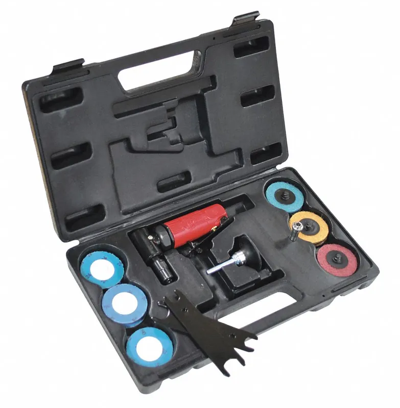 Chicago Pneumatic CP875K Die Grinder Kit, Right Angle Tool, 0.3 hp Horsepower, 22,500 RPM Max Speed