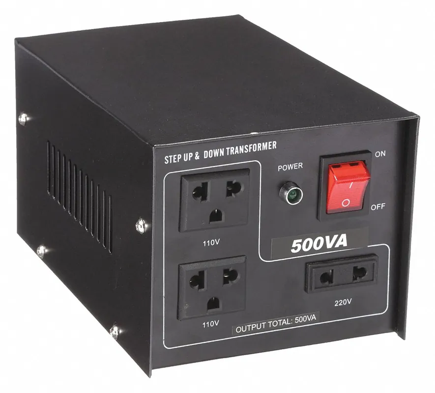 Approved Vendor KV30C518 Step Up/Step Down Voltage Converter, 500 VA Power Rating, Single Phase, 50/60 Hz