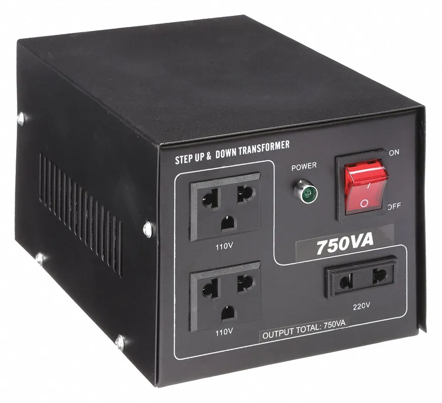 Approved Vendor KV30C519 Step Up/Step Down Voltage Converter, 750 VA Power Rating, Single Phase, 50/60 Hz