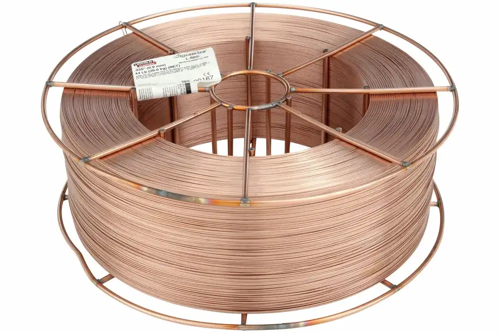 Lincoln Electric ED031914 MIG Welding Wire, Carbon Steel, ER70S-3, 0.035 in, 44 lb, Steel Spool