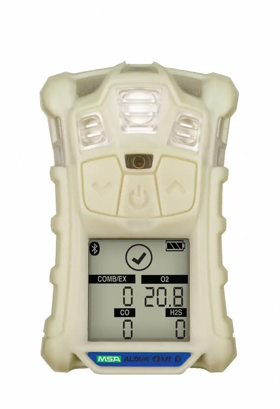 MSA 10178567 Multi-Gas Detector, ALTAIR 4XR, 95 dB @ 1 ft (30 cm), Lithium Ion, CO/O2, LCD