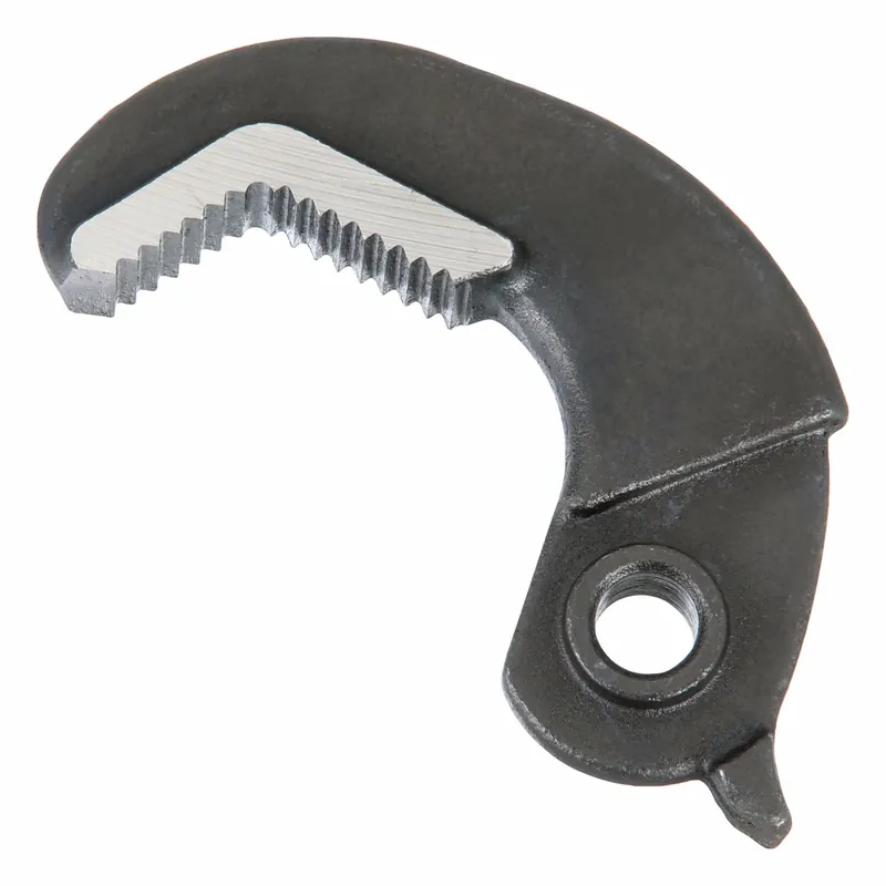 Ridgid 98032 Hook Jaw, 12/14 Rapidgrip, For Serrated Jaw Texture, Steel, Fits 14 in Wrench