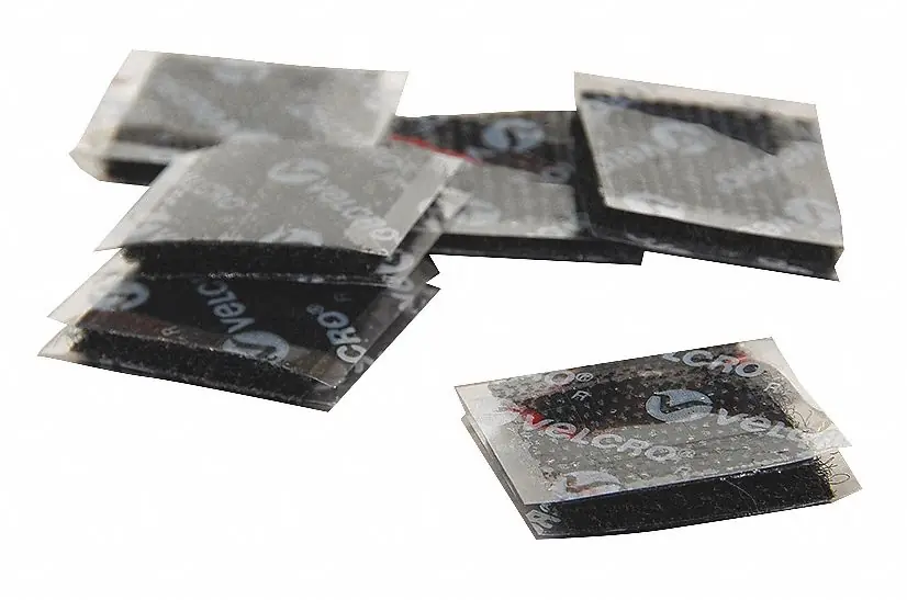 Velcro Brand 2X2KIHLM Hook-and-Loop Fastener, Square, 2 in Overall Wd, 2 in Overall Lg, Black, 50 PK
