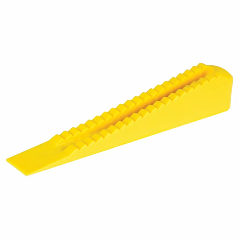 Qep 99726 Lash Wedges, 2-5/8 in L x 3/8 in W, 1/4 in Tile Spacer, Plastic, White, 100 PK