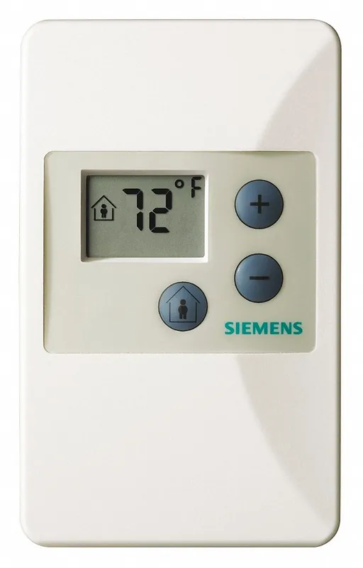 Siemens QFA32SS.FWSN Temperature and Humidity Sensor, Wall Mount, Digital, 32 °F to 122 °F, Polycarbonate, White, BACnet/Modbus